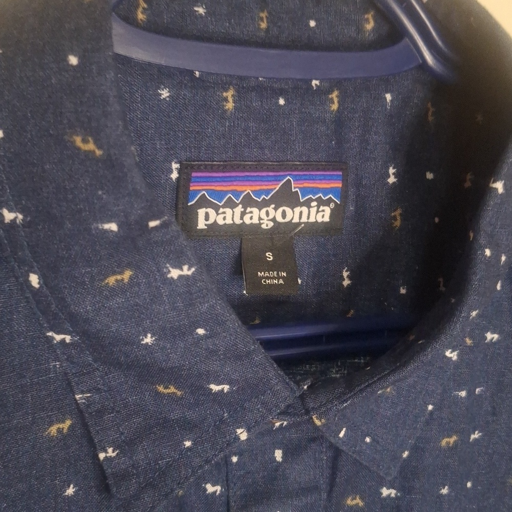 Patagonia Men's Back Step shirt SIZE S - Picture 3 of 7
